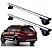 RACK P/ LONGARINAS ALPHA ALUMINIO 02 (1,16M) VW SPACE CROSS WAGON - CINZA - Imagem 1