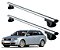 RACK P/ LONGARINAS ALPHA ALUMINIO 02 (1,16M) AUDI A4 AVANT WAGON 1996 1997 1998 1999 2000 2001 2002 2003 2004 2005 2006 2007 - CINZA - Imagem 1