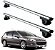 RACK P/ LONGARINAS ALPHA ALUMINIO 02 (1,16M) PEUGEOT 407 SW 2004 2005 2006 2007 2008 2009 - CINZA - Imagem 1
