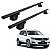 RACK P/ LONGARINAS ALPHA ALUMINIO 02 (1,16M) VW TIGUAN 2009 2010 2011 2012 2013 2014 2015 2016 2017 - PRETO - Imagem 1
