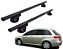 RACK P/ LONGARINAS ALPHA ALUMINIO 02 (1,16M) FIAT CROMA 2005 - PRETO - Imagem 1