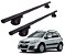 RACK P/ LONGARINAS ALPHA ALUMINIO 02 (1,16M) SUZUKI SX4 2006 2007 2008 2009 2010 2011 2012 2013 2014 - PRETO - Imagem 1