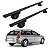 RACK P/ LONGARINAS ALPHA ALUMINIO 02 (1,16M) RENAULT MEGANE GRAND TOUR 2006 2007 2008 2009 2010 2011 2012 2013 - PRETO - Imagem 1