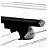 RACK P/ LONGARINAS ALPHA ALUMINIO 02 (1,16M) GM CAPTIVA 2008 2009 2010 2011 2012 2013 2014 2015 2016 2017 - PRETO - Imagem 3