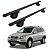 RACK P/ LONGARINAS ALPHA ALUMINIO 02 (1,16M) VOLVO XC90 2002 2003 2004 2005 2006 2007 2008 2009 2010 2011 - PRETO - Imagem 1
