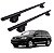 RACK P/ LONGARINAS ALPHA ALUMINIO 02 (1,16M) VW TOUAREG 2005 2006 2007 2008 2009 2010 2011 2012 2013 2014 - PRETO - Imagem 1