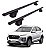 RACK P/ LONGARINAS ALPHA ALUMINIO 02 (1,16M) CHERY TIGGO 3X 2022 / 2023 - PRETO - Imagem 1