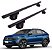 RACK P/ LONGARINAS ALPHA ALUMINIO 02 (1,16M) VW NIVUS 2020 2021 2022 2023 2024 2025 - PRETO - Imagem 1