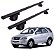 RACK P/ LONGARINAS ALPHA ALUMINIO 02 (1,16M) KIA SORENTO 2002 2003 2004 2005 2006 2007 2008 2009 - PRETO - Imagem 1