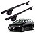 RACK P/ LONGARINAS ALPHA ALUMINIO 02 (1,16M) VW PASSAT VARIANT 1997 1998 1999 2000 2001 2002 2003 2004 2005 2006 2007 2008 2009 2010 2011 2012 2013 2014 - PRETO - Imagem 1