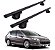 RACK P/ LONGARINAS ALPHA ALUMINIO 02 (1,16M) PEUGEOT 407 SW 2004 2005 2006 2007 2008 2009 - PRETO - Imagem 1