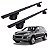 RACK P/ LONGARINAS ALPHA ALUMINIO 02 (1,16M) PORSCHE CAYENNE 2003 2004 2005 2006 2007 2008 2009 2010 2011 2012 2013 2014 2015 2016 - PRETO - Imagem 1