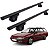 RACK P/ LONGARINAS ALPHA ALUMINIO 02 (1,16M) CITROEN XM WAGON 1992 1993 1994 1995 1996 1997 1998 1999 2000 2001 2002 2003 2004 2005 - PRETO - Imagem 1