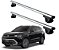 RACK P/ LONGARINAS ALPHA ALUMÍNIO 03 (1,26M) VW TAOS 2021 2022 2023 2024 2025 - CINZA - Imagem 1