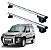 RACK P/ LONGARINAS ALPHA ALUMÍNIO 03 (1,26M) PEUGEOT PARTNER 2010 2011 2012 2013 - CINZA - Imagem 1
