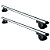 RACK P/ LONGARINAS ALPHA ALUMÍNIO 03 (1,26M) HYUNDAI TERRACAN 2001 2002 2003 2004 2005 2006 2007 - CINZA - Imagem 2
