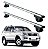 RACK P/ LONGARINAS ALPHA ALUMÍNIO 03 (1,26M) TOYOTA LAND CRUISER PRADO 2003 2004 2005 2006 2007 2008 2009 - CINZA - Imagem 1