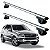 RACK P/ LONGARINAS ALPHA ALUMÍNIO 03 (1,26M) MERCEDES BENZ ML 230 1998 1999 2000 2001 2002 2003 2004 - CINZA - Imagem 1