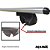 RACK P/ LONGARINAS ALPHA ALUMÍNIO 03 (1,26M) SSANGYONG KYRON 2002 2003 2004 2005 2006 2007 2008 2009 2010 2011 2012 - CINZA - Imagem 4