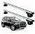 RACK P/ LONGARINAS ALPHA ALUMÍNIO 03 (1,26M) MITSUBISHI OUTLANDER 2003 2004 2005 2006 2007 2008 2009 2010 2011 2012 2013 - CINZA - Imagem 1