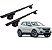 RACK P/ LONGARINAS ALPHA ALUMÍNIO 03 (1,26M) CHERY TIGGO 5X 2019 2020 2021 2022 2023 2024 2025 - PRETO - Imagem 1