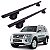 RACK P/ LONGARINAS ALPHA ALUMÍNIO 03 (1,26M) MITSUBISHI PAJERO FULL 2006 2007 2008 2009 2010 2011 2012 2013 2014 2015 2016 2017 2018 2019 - PRETO - Imagem 1