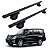 RACK P/ LONGARINAS ALPHA ALUMÍNIO 03 (1,26M) HYUNDAI TERRACAN 2001 2002 2003 2004 2005 2006 2007 - PRETO - Imagem 1