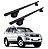 RACK P/ LONGARINAS ALPHA ALUMÍNIO 03 (1,26M) TOYOTA LAND CRUISER PRADO 2003 2004 2005 2006 2007 2008 2009 - PRETO - Imagem 1