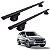 RACK P/ LONGARINAS ALPHA ALUMÍNIO 03 (1,26M) MERCEDES BENZ ML 230 1998 1999 2000 2001 2002 2003 2004 - PRETO - Imagem 1