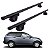 RACK P/ LONGARINAS ALPHA ALUMÍNIO 03 (1,26M) SSANGYONG KYRON 2002 2003 2004 2005 2006 2007 2008 2009 2010 2011 2012 - PRETO - Imagem 1