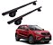 RACK P/ LONGARINAS ALPHA ALUMÍNIO 03 (1,26M) FORD TERRITORY 2021 2022 2023 2024 2025 - PRETO - Imagem 1