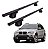 RACK P/ LONGARINAS ALPHA ALUMÍNIO 03 (1,26M) BMW X5 2000 2001 2002 2003 2004 2005 2006 2007 2008 2009 - PRETO - Imagem 1