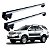 RACK P/ LONGARINAS SIGMA ALUMÍNIO 01 (1,06M) TOYOTA HILUX SW4 2006 2007 2008 2009 2010 2011 2012 2013 2014 - CINZA - Imagem 1