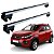 RACK P/ LONGARINAS SIGMA ALUMÍNIO 02 (1,16M) FIAT MOBI WAY 2017 2018 2019 - CINZA - Imagem 1