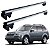 RACK P/ LONGARINAS SIGMA ALUMÍNIO 02 (1,16M) SUBARU FORESTER 2009 2010 2011 - CINZA - Imagem 1