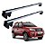 RACK P/ LONGARINAS SIGMA ALUMÍNIO 02 (1,16M) FORD ECOSPORT 2010 1011 1012 - CINZA - Imagem 1