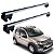 RACK P/ LONGARINAS SIGMA ALUMÍNIO 02 (1,16M) CITROEN C3 XTR 2007 2008 2009 2010 2011 2012 - CINZA - Imagem 1