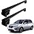RACK P/ LONGARINAS SIGMA ALUMÍNIO 02 (1,16M) KIA CARENS MPV 2002 2003 2004 2005 2006 2007 2008 2009 2010 2011 2012 2013 - PRETO - Imagem 1