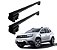 RACK P/ LONGARINAS SIGMA ALUMÍNIO 02 (1,16M) RENAULT DUSTER 2021 2022 2023 2024 2025 - PRETO - Imagem 1