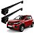 RACK P/ LONGARINAS SIGMA ALUMÍNIO 02 (1,16M) FIAT MOBI WAY 2017 2018 2019 - PRETO - Imagem 1