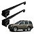 RACK P/ LONGARINAS SIGMA ALUMÍNIO 02 (1,16M) NISSAN XTERRA 2004 2005 2006 - PRETO - Imagem 1