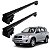 RACK P/ LONGARINAS SIGMA ALUMÍNIO 02 (1,16M) TOYOTA RAV4 2000 2001 2002 2003 2004 2005 2006 2007 2008 2009 2010 2011 2012 2013 - PRETO - Imagem 1