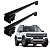 RACK P/ LONGARINAS SIGMA ALUMÍNIO 02 (1,16M) FORD BRONCO 2021 2022 2023 2024 2025 - PRETO - Imagem 1