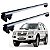 RACK P/ LONGARINAS SIGMA ALUMÍNIO 03 (1,26M) MITSUBISHI PAJERO SPORT 2006 2007 2008 2009 2010 2011 - CINZA - Imagem 1