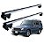 RACK P/ LONGARINAS SIGMA ALUMÍNIO 03 (1,26M) LAND ROVER DISCOVERY 2004 2005 2006 2007 2008 2009 - CINZA - Imagem 1