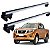 RACK P/ LONGARINAS SIGMA ALUMÍNIO 03 (1,26M) NISSAN FRONTIER 2017 2018 2019 2020 2021 2022 2023 2024 2025 - CINZA - Imagem 1