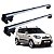 RACK P/ LONGARINAS SIGMA ALUMÍNIO 03 (1,26M) KIA SOUL 2009 2010 2011 2012 2013 2014 - CINZA - Imagem 1