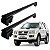 RACK P/ LONGARINAS SIGMA ALUMÍNIO 03 (1,26M) MITSUBISHI PAJERO SPORT 2006 2007 2008 2009 2010 2011 - PRETO - Imagem 1