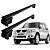 RACK P/ LONGARINAS SIGMA ALUMÍNIO 03 (1,26M) MITSUBISHI PAJERO TR4 2006 2007 2008 2009 2010 2011 2012 2012 2014 2015 - PRETO - Imagem 1