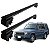 RACK P/ LONGARINAS SIGMA ALUMÍNIO 03 (1,26M) LAND ROVER DISCOVERY 2004 2005 2006 2007 2008 2009 - PRETO - Imagem 1